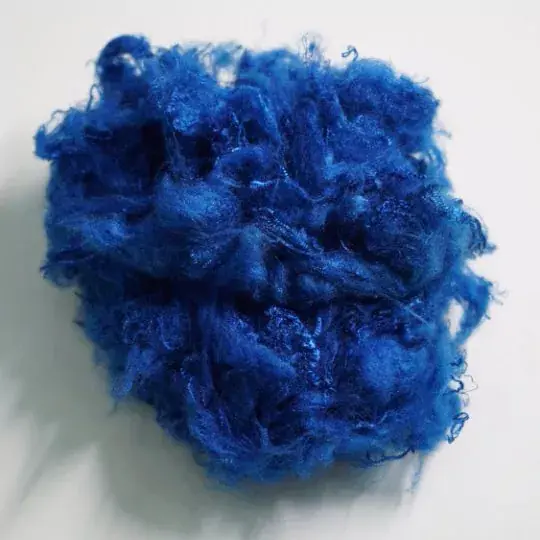 Fibra corta aramidica blu aerospaziale