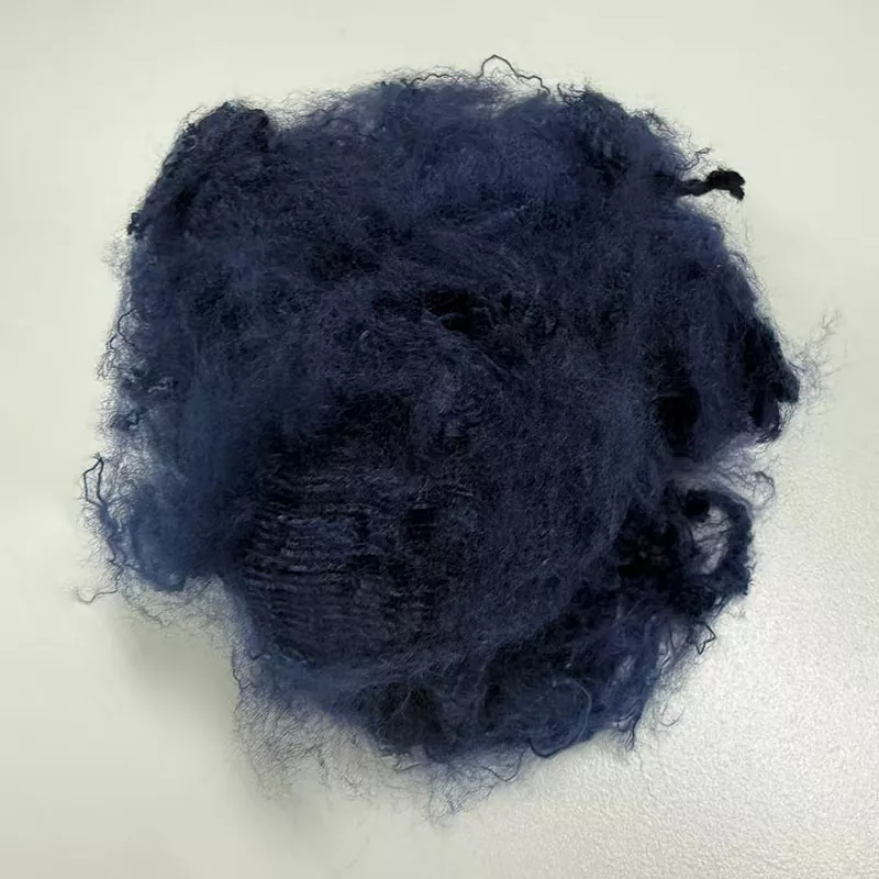 Fibra corta aramid blu navy